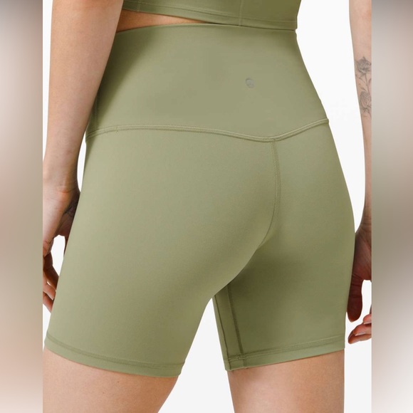NWT Lululemon Align Short *6" Rosemary Green s16 - Picture 5 of 7